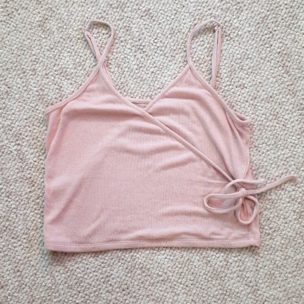 Pink Crop Top